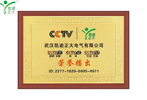 凱迪正大登上CCTV央視廣告，全力打造品牌新高度